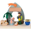 Petite Crèche De Noël Pour Enfant Avec Bougeoir|Graupner, décoration de sapin de Noël, Déco Noël enfant Outlet