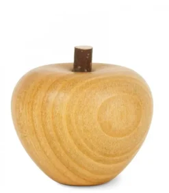 Petite Pomme En Bois Poli, 4 Cm|Waldfabrik, photophore en bois et étoile sapin de Noël