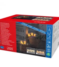 Petits Cochons Lumineux En Acrylique Led 12,5 Cm, Lot De 5|Konstsmide, guirlandes lumineuses de Noël Hot