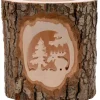 Photophore En Bois Cisele, Elan Dans La Foret|Waldfabrik, photophore en bois et étoile sapin de Noël Outlet