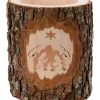 Photophore En Bois Cisele, Crèche De Noël Et Etoile|Waldfabrik, photophore en bois et étoile sapin de Noël Outlet