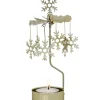 Photophore Noël Flocons De Neige Dores|Pluto Produkter, déco de Noël Scandinave Sale