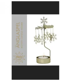 Photophore Noël Flocons De Neige Dores|Pluto Produkter, déco de Noël Scandinave Sale
