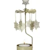 Photophore Noël Flocons Dores|Pluto Produkter, déco de Noël Scandinave Online