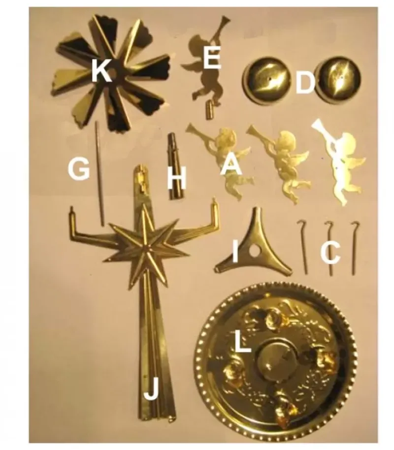 Pièces De Rechanges Pour Carillon Argent|Angel Chimes, carillon des anges Outlet