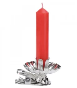 Pince A Bougie Pour Sapin En Metal Argente|Riffelmacher et Weinberger Clearance