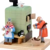 Poele Brule-Encens Grand-Père Et Grand-Mere|Richard Glasser, Pyramides de Noël allemandes Hot