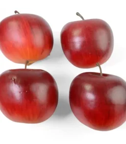 Pomme Décorative Rouge Fonce, 6,5 Cm|Riffelmacher et Weinberger New