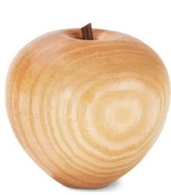 Pomme En Bois Poli, 6,5 Cm|Waldfabrik, photophore en bois et étoile sapin de Noël Hot