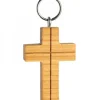Porte Cle Croix En Bois De Cerisier Avec Croix, 5 Cm|Waldfabrik, photophore en bois et étoile sapin de Noël Outlet