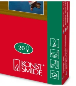 Père Noël Lumineux Grimpeur Sur Une Corde|Konstsmide, guirlandes lumineuses de Noël Clearance