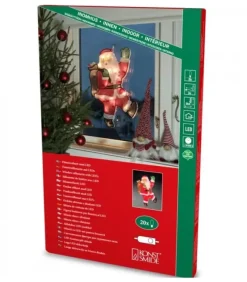 Père Noël Lumineux Qui Salue|Konstsmide, guirlandes lumineuses de Noël Sale
