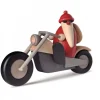 Père Noël Rouge A Moto|Köhler, Père Noël en bois Discount
