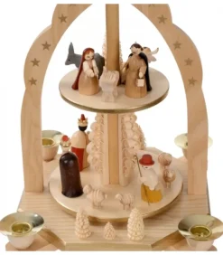 Pyramide Avec Scene De Crèche De Noël Complete|Richard Glasser, Pyramides de Noël allemandes Online