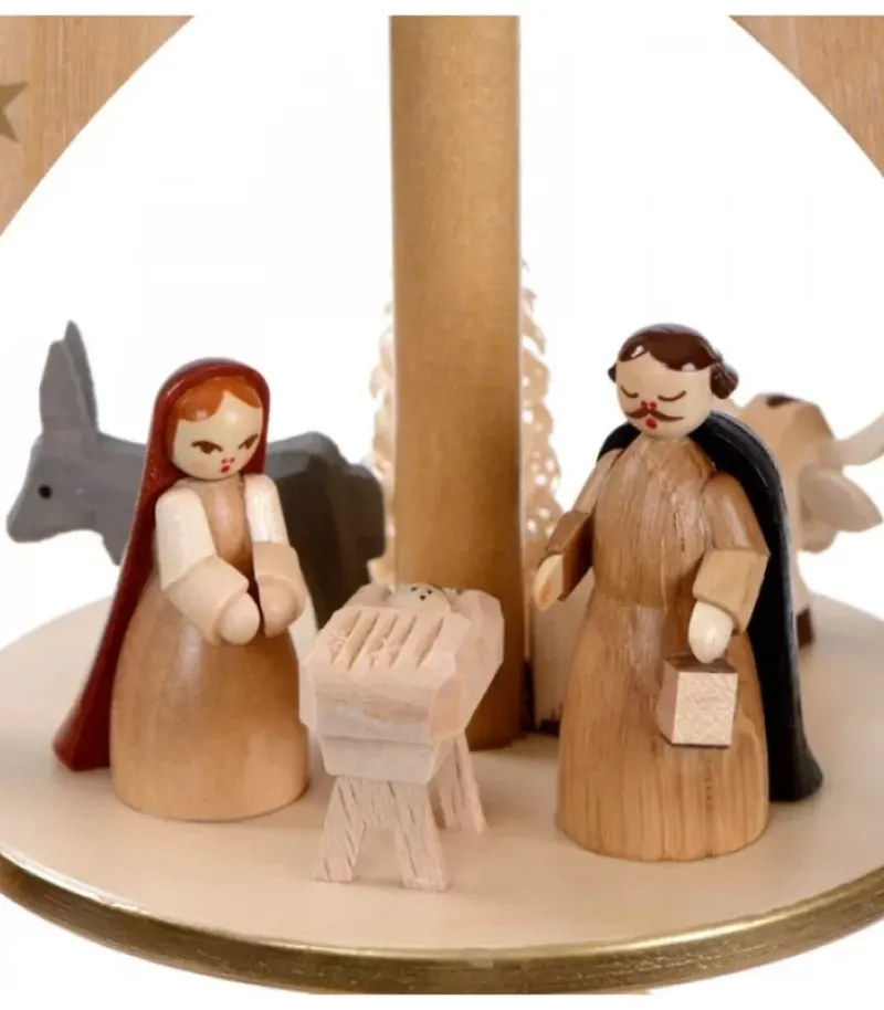 Pyramide Avec Scene De Crèche De Noël Complete|Richard Glasser, Pyramides de Noël allemandes Online