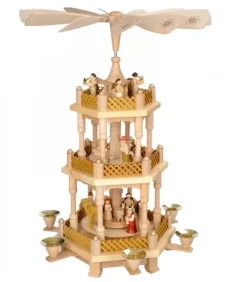 Pyramide D'Allemagne Avec 2 Etages|Richard Glasser, Pyramides de Noël allemandes New