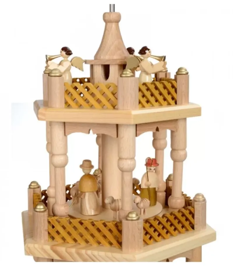 Pyramide D'Allemagne Avec 2 Etages|Richard Glasser, Pyramides de Noël allemandes New
