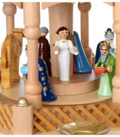 Pyramide De Noël 2 Etages Avec Personnages Couleur|Richard Glasser, Pyramides de Noël allemandes