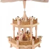 Pyramide De Noël Allemande 1 Etage A 3 Bougies|Richard Glasser, Pyramides de Noël allemandes New