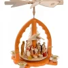 Pyramide De Noël Allemande Avec Une Arche Couleur Ocre|Richard Glasser, Pyramides de Noël allemandes Best