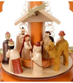 Pyramide De Noël Allemande Avec Une Arche Couleur Ocre|Richard Glasser, Pyramides de Noël allemandes Best