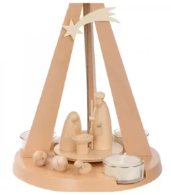 Pyramide De Noël Bois Au Design Moderne|Schalling, crèche moderne Hot