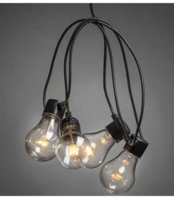 Rallonge 10 M Pour Guirlande Lumineuse De Terrasse, 10 Ampoules Ambrees|Konstsmide, guirlandes lumineuses de Noël