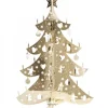 Sapin De Noël Dore Moderne En Metal, 12 Cm|Pluto Produkter, déco de Noël Scandinave Sale