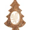 Sapin En Bois Avec Ecureuil Cisele, 18,5 Cm|Waldfabrik, photophore en bois et étoile sapin de Noël