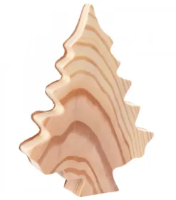Sapin En Bois Déco En Ecorce 20 Cm|Waldfabrik, photophore en bois et étoile sapin de Noël Online