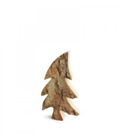 Sapin En Bois, Forme Penchee 9 Cm|Waldfabrik, photophore en bois et étoile sapin de Noël Online