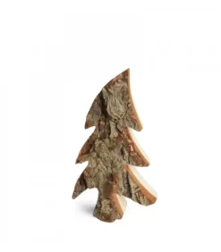 Sapin En Bois, Forme Penchee, 15 Cm|Waldfabrik, photophore en bois et étoile sapin de Noël New