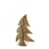 Sapin En Bois, Forme Penchee, 12 Cm|Waldfabrik, photophore en bois et étoile sapin de Noël Outlet