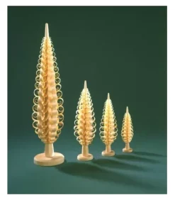 Sapin Noël Bois Sculpte, 16 Cm|Richard Glasser, Pyramides de Noël allemandes Discount