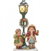 Village De Noël Miniature, Enfants Sous Reverbere|Hubrig, figurines pour enfant New