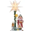 Village De Noël Miniature, Fillette Chantant Sous Etoile De Noël|Hubrig, figurines pour enfant Discount