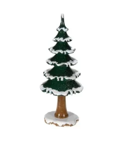Village De Noël Miniature, Grand Sapin Enneige|Hubrig, figurines pour enfant New