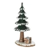 Village De Noël Miniature, Sapin Et Tas De Bois|Hubrig, figurines pour enfant Online