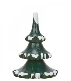 Village De Noël Miniature, 2 Sapins 6 Cm|Hubrig, figurines pour enfant Hot