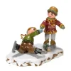 Village De Noël Miniature, Patineurs|Hubrig, figurines pour enfant Discount