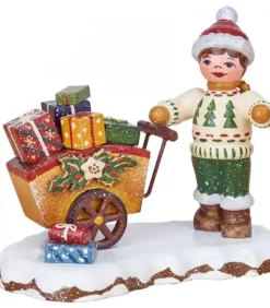 Village De Noël Miniature, Cadeaux Dans Poussette|Hubrig, figurines pour enfant Discount