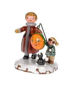 Village De Noël Miniature, Maman Et Fillette|Hubrig, figurines pour enfant Sale
