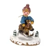 Village De Noël Miniature, Garcon Sur La Luge|Hubrig, figurines pour enfant Outlet