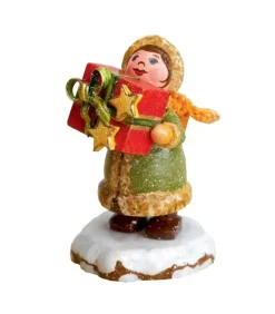 Village De Noël Miniature, Fillette Et Cadeaux|Hubrig, figurines pour enfant Best