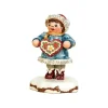 Village De Noël Miniature, Fillette Et Gateau|Hubrig, figurines pour enfant