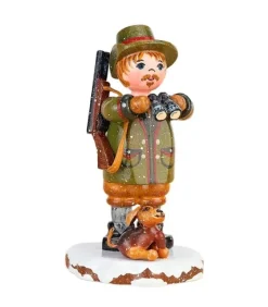 Village De Noël Miniature, Chasseur|Hubrig, figurines pour enfant New