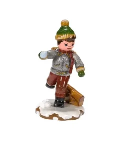 Village De Noël Miniature, Ecolier|Hubrig, figurines pour enfant New