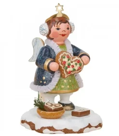 Village De Noël Miniature, Figurine Ange Et Gateau|Hubrig, figurines pour enfant