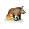 Village De Noël Miniature, Sanglier Et Marcassin|Hubrig, figurines pour enfant Online