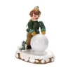 Village De Noël Miniature, Garcon Et Boule De Neige|Hubrig, figurines pour enfant Online